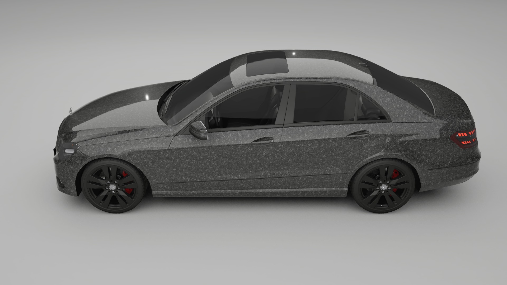 Mercedes E Class Sedan W212 Prefacelift pre LCI Film de Protecție pentru Vopsea TPU | FORGED S PPF cu Schimbare de Culoare – 