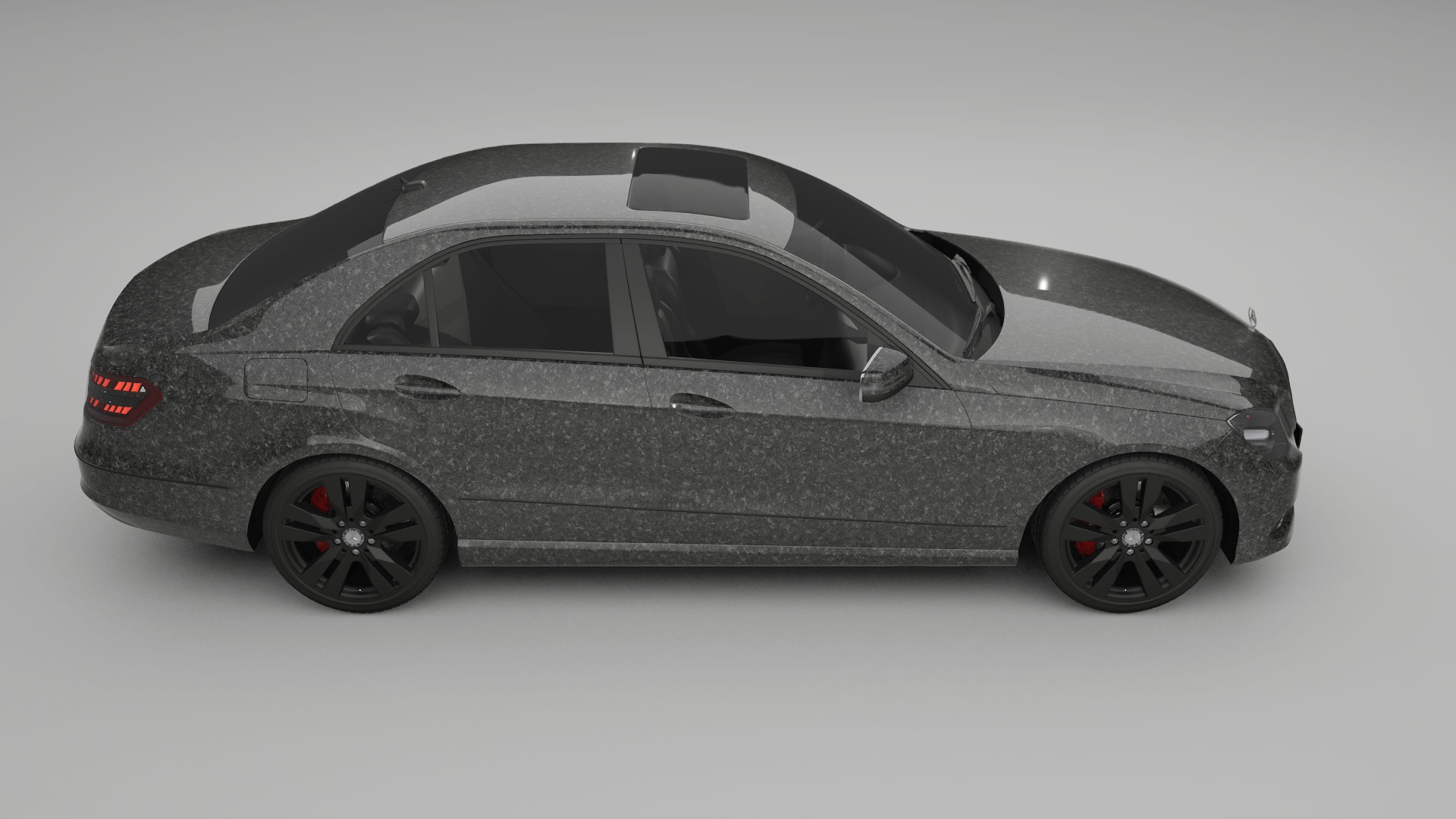 Mercedes E Class Sedan W212 Prefacelift pre LCI Film de Protecție pentru Vopsea TPU | FORGED S PPF cu Schimbare de Culoare – 