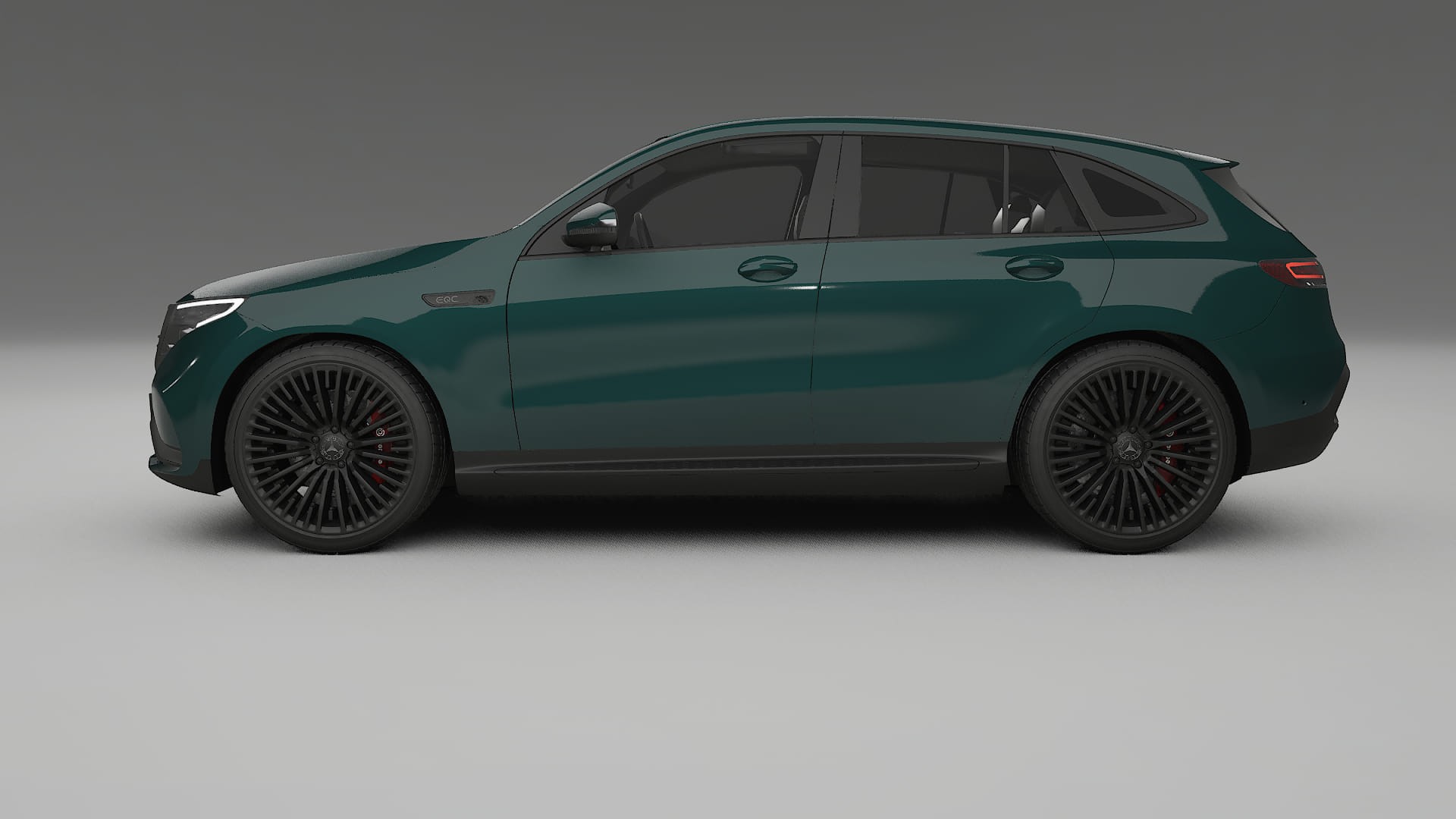 Mercedes EQC AMG Film de Protecție pentru Vopsea TPU | INFERNO PPF cu Schimbare de Culoare – Kit Complet Predecupat