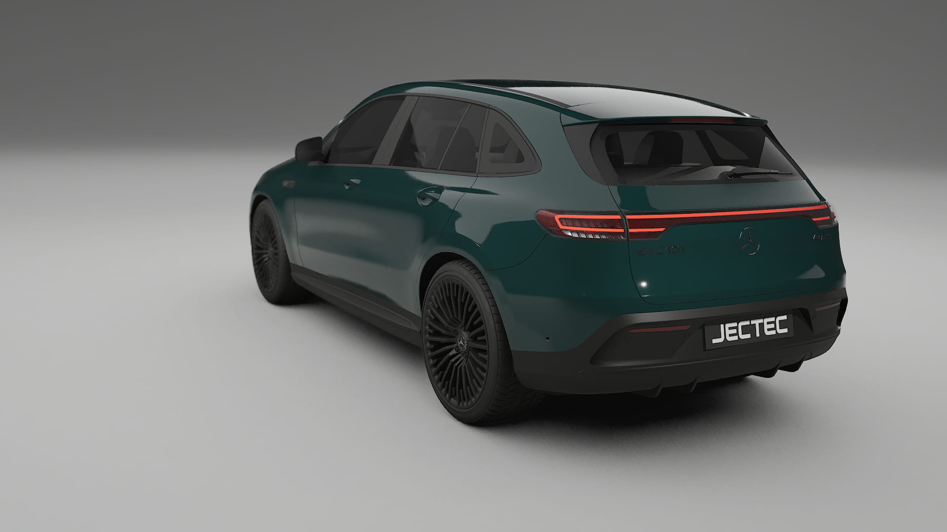 Mercedes EQC AMG Film de Protecție pentru Vopsea TPU | INFERNO PPF cu Schimbare de Culoare – Kit Complet Predecupat