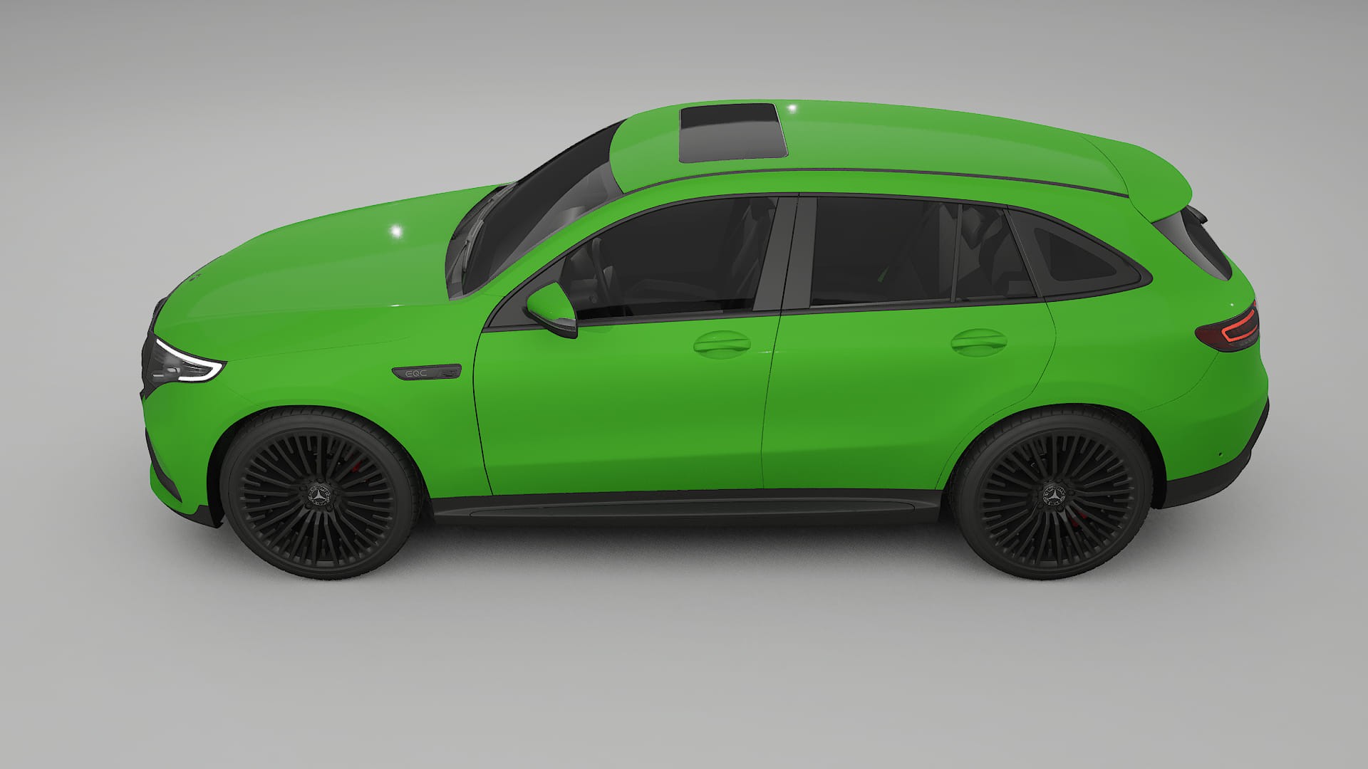 Mercedes EQC AMG Film de Protecție pentru Vopsea TPU | VENOM PPF cu Schimbare de Culoare – Kit Complet Predecupat