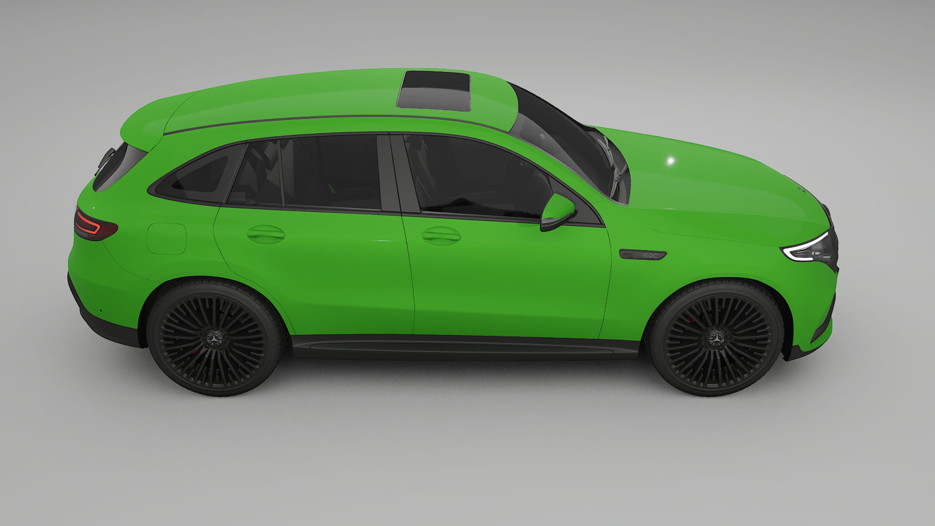 Mercedes EQC AMG Film de Protecție pentru Vopsea TPU | VENOM PPF cu Schimbare de Culoare – Kit Complet Predecupat