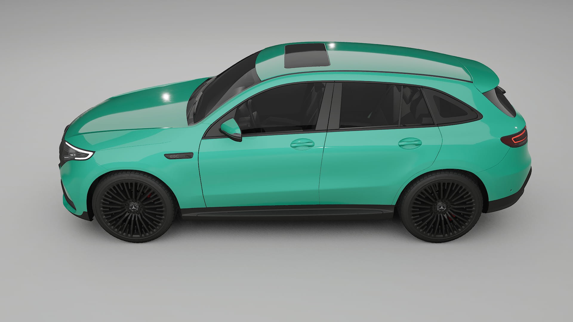 Mercedes EQC AMG Film de Protecție pentru Vopsea TPU | JEWEL PPF cu Schimbare de Culoare – Kit Complet Predecupat