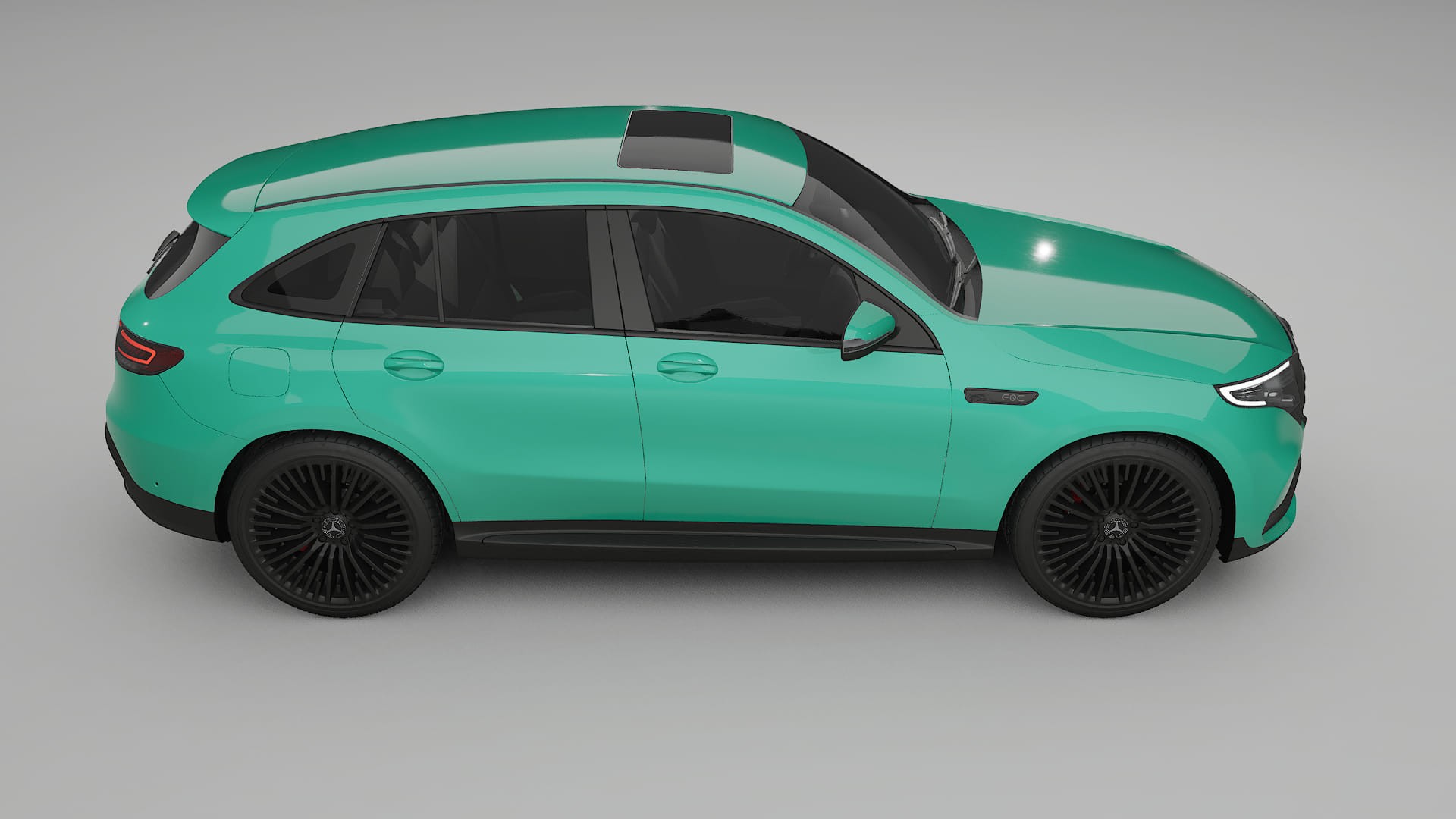 Mercedes EQC AMG Film de Protecție pentru Vopsea TPU | JEWEL PPF cu Schimbare de Culoare – Kit Complet Predecupat