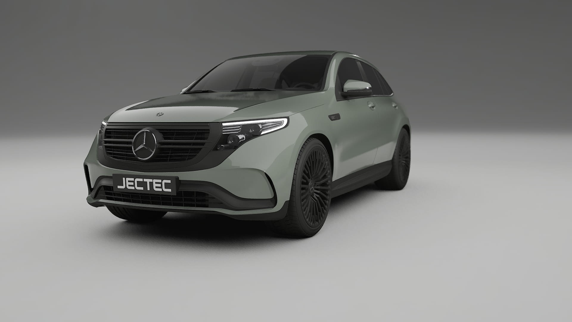 Mercedes EQC AMG Film de Protecție pentru Vopsea TPU | SLATE PPF cu Schimbare de Culoare – Kit Complet Predecupat