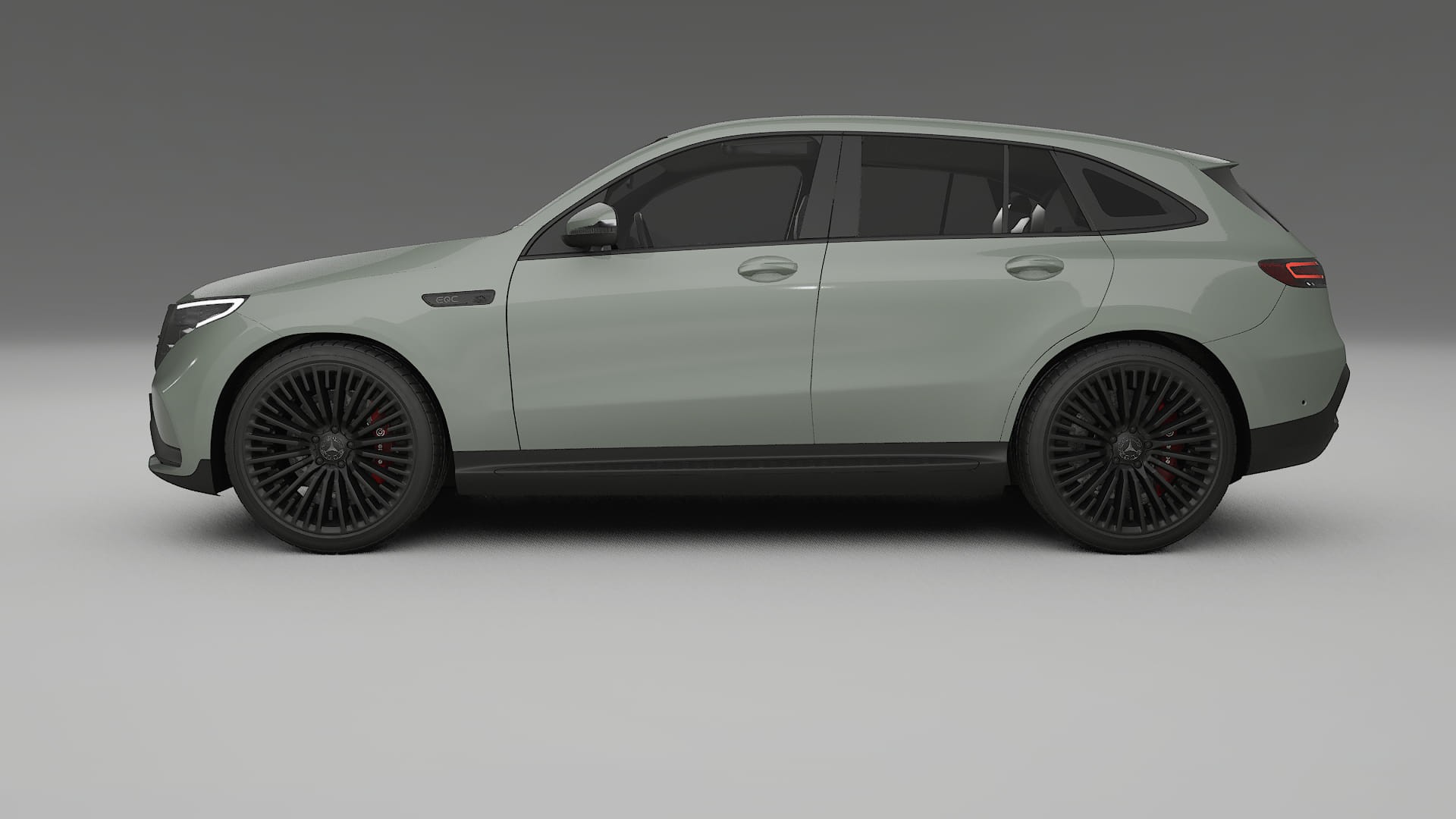 Mercedes EQC AMG Film de Protecție pentru Vopsea TPU | SLATE PPF cu Schimbare de Culoare – Kit Complet Predecupat