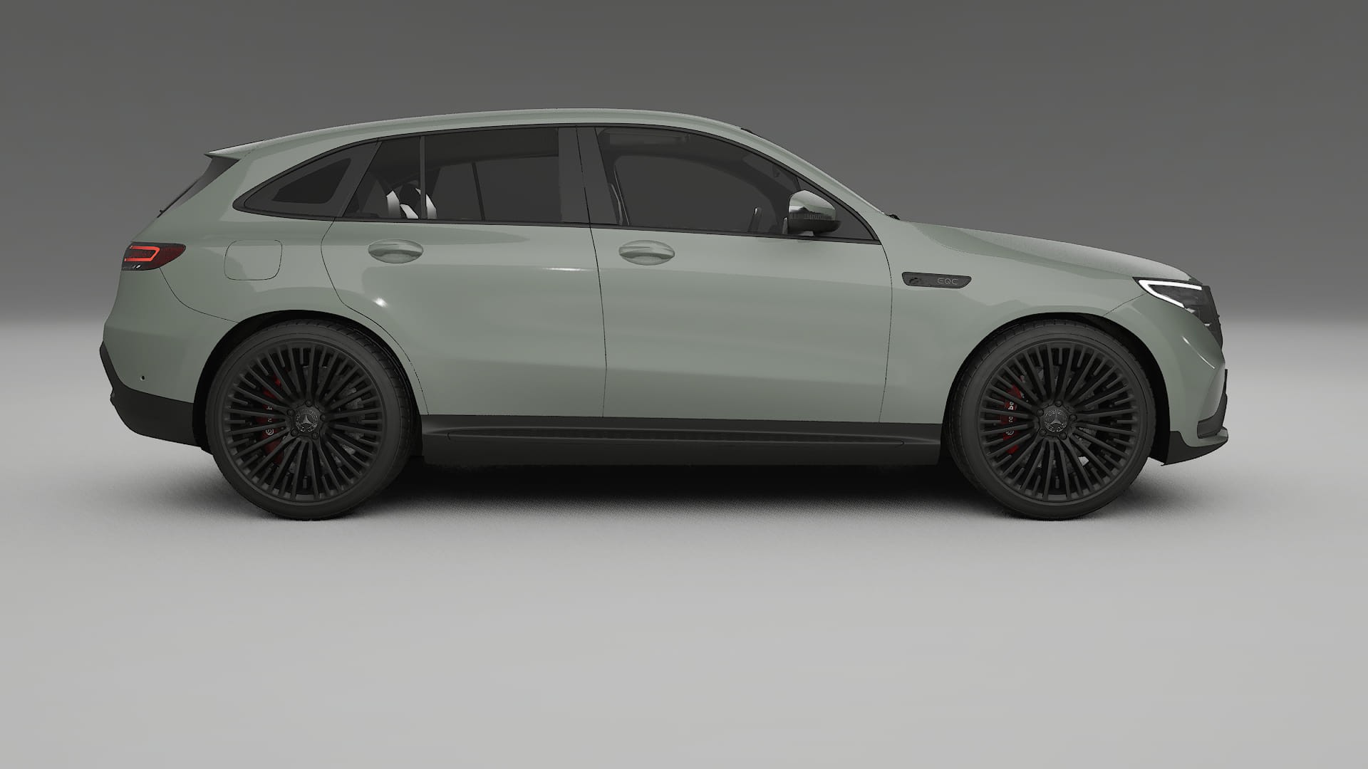 Mercedes EQC AMG Film de Protecție pentru Vopsea TPU | SLATE PPF cu Schimbare de Culoare – Kit Complet Predecupat