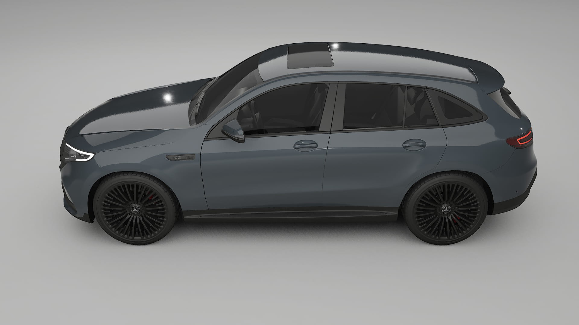 Mercedes EQC AMG Film de Protecție pentru Vopsea TPU | GRANITE PPF cu Schimbare de Culoare – Kit Complet Predecupat