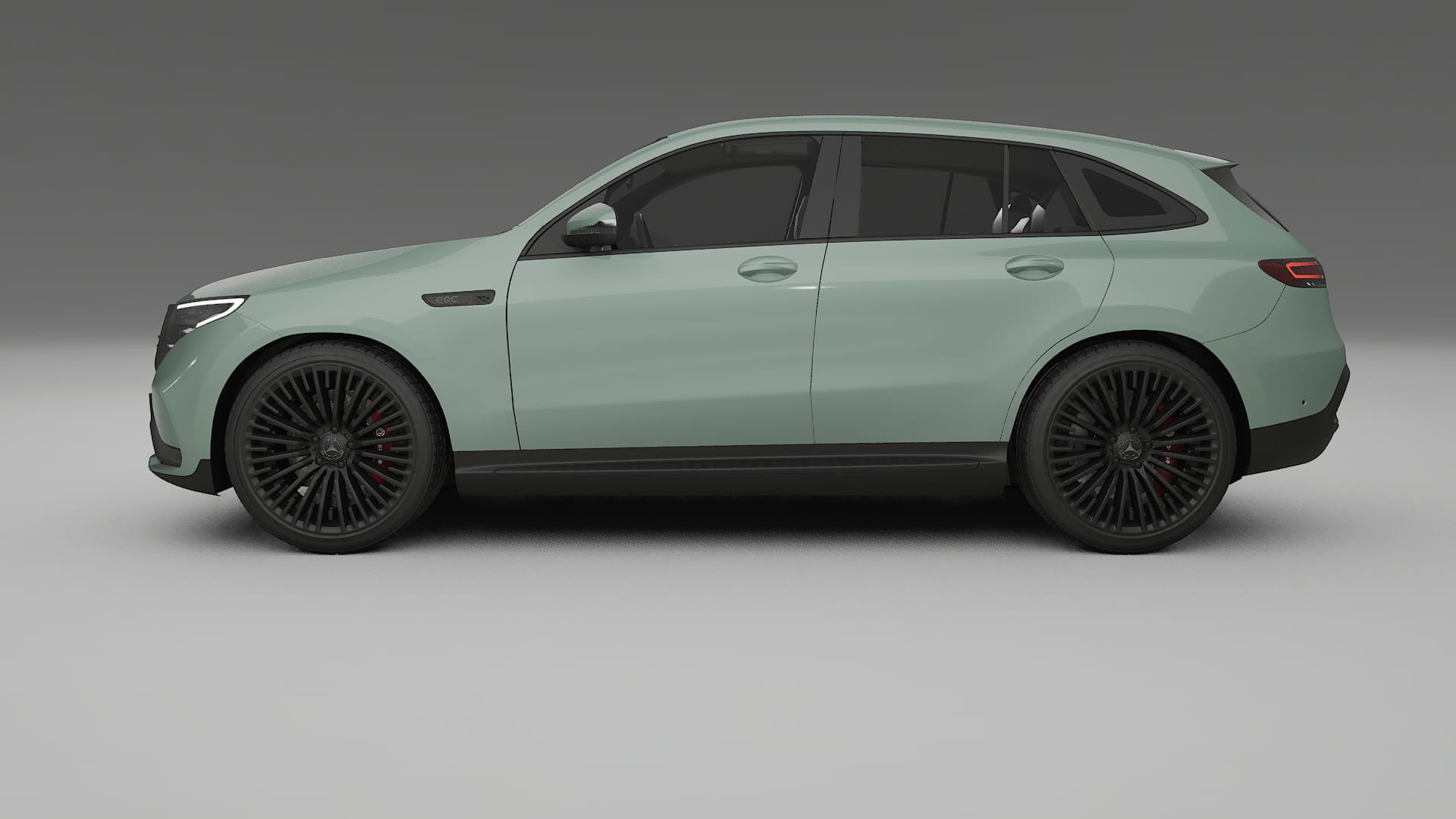 Mercedes EQC AMG Film de Protecție pentru Vopsea TPU | CINDER PPF cu Schimbare de Culoare – Kit Complet Predecupat