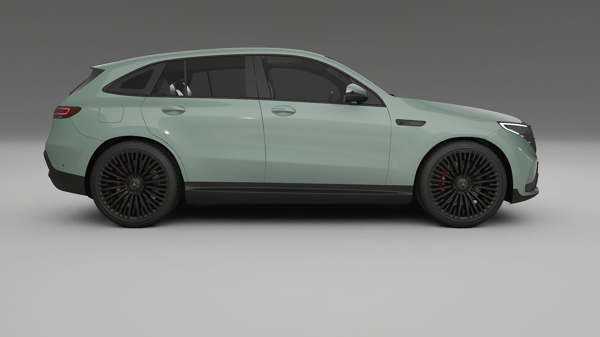 Mercedes EQC AMG Film de Protecție pentru Vopsea TPU | CINDER PPF cu Schimbare de Culoare – Kit Complet Predecupat