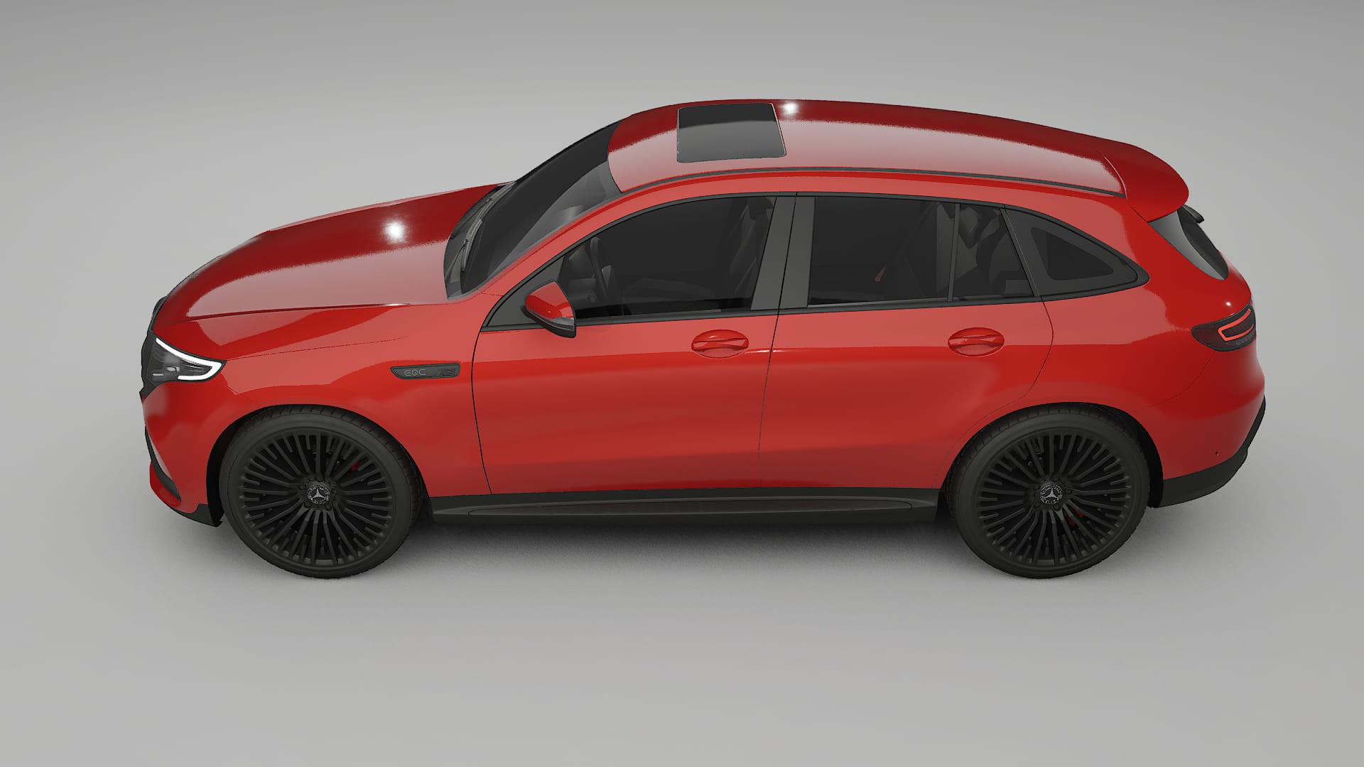 Mercedes EQC AMG Film de Protecție pentru Vopsea TPU | BLAZE PPF cu Schimbare de Culoare – Kit Complet Predecupat