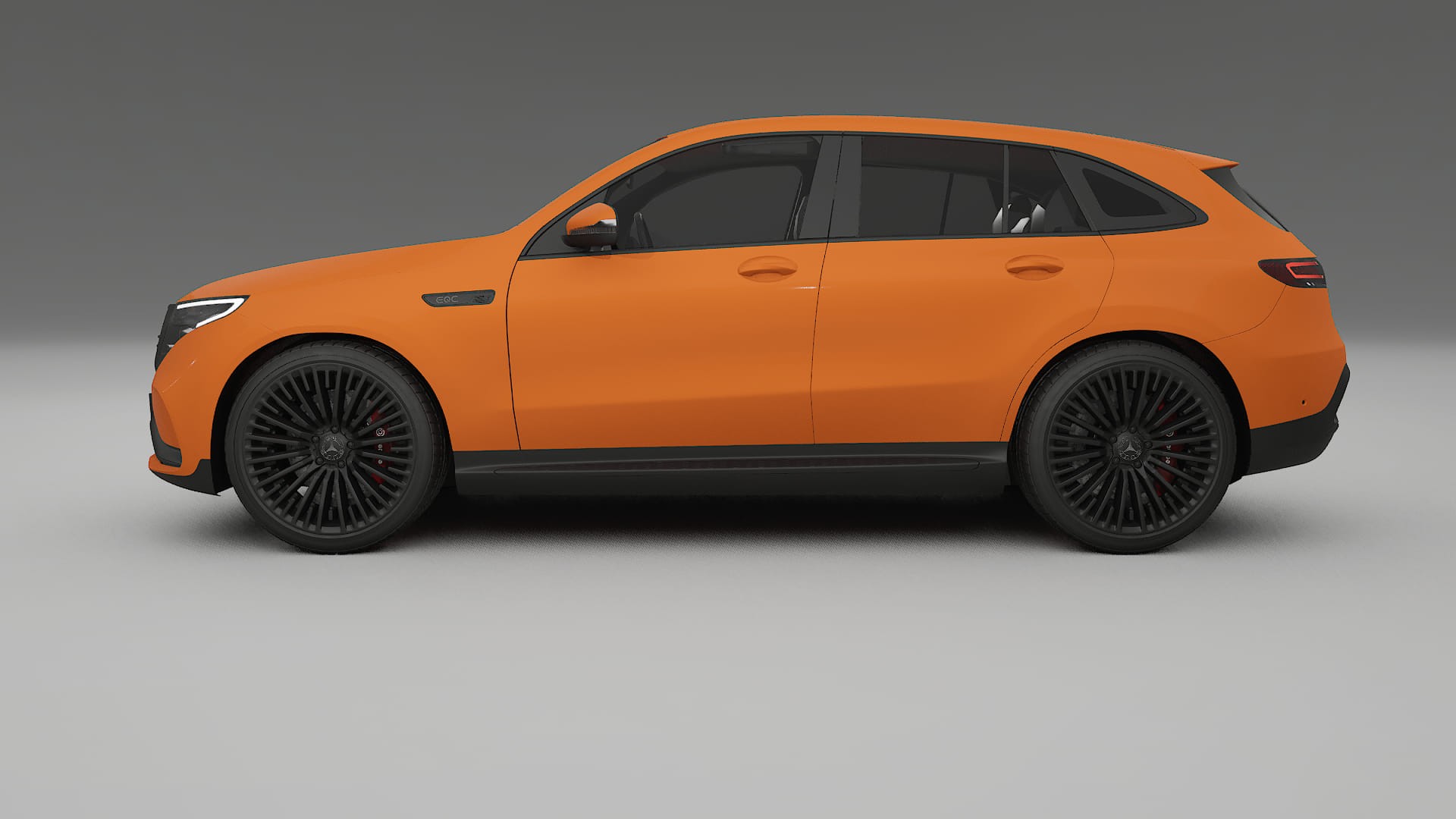 Mercedes EQC AMG Film de Protecție pentru Vopsea TPU | ROCKET PPF cu Schimbare de Culoare – Kit Complet Predecupat