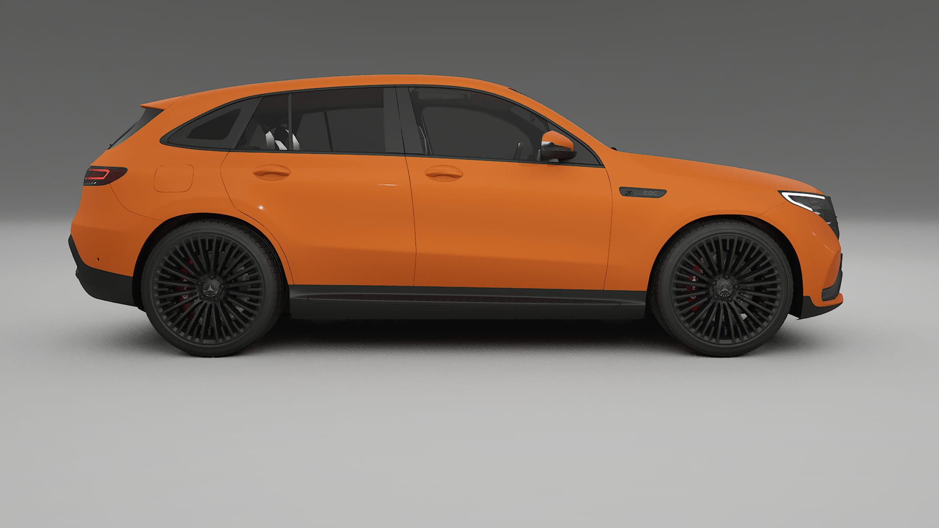 Mercedes EQC AMG Film de Protecție pentru Vopsea TPU | ROCKET PPF cu Schimbare de Culoare – Kit Complet Predecupat