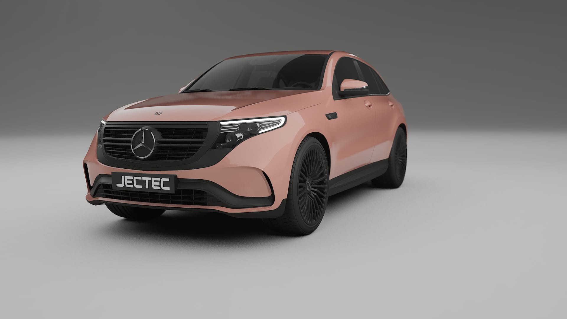 Mercedes EQC AMG Film de Protecție pentru Vopsea TPU | BLUSH PPF cu Schimbare de Culoare – Kit Complet Predecupat