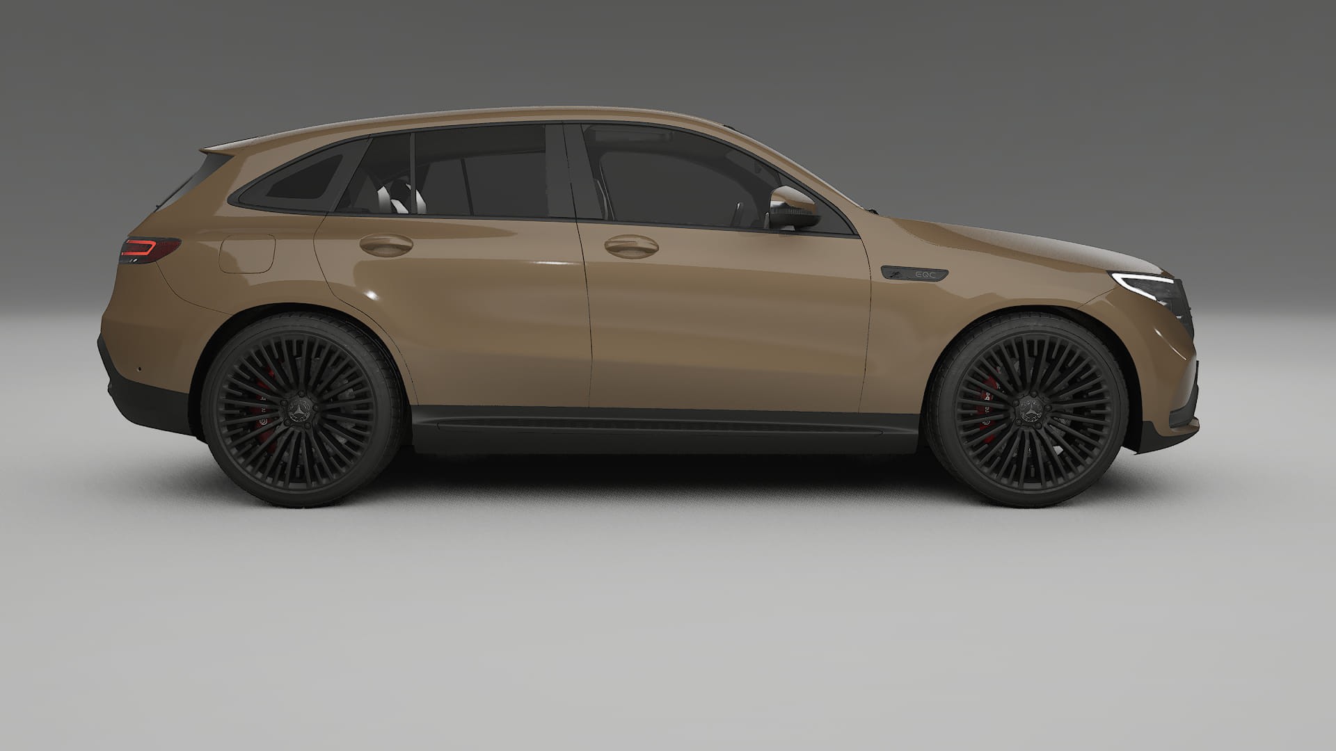 Mercedes EQC AMG Film de Protecție pentru Vopsea TPU | SAHARA PPF cu Schimbare de Culoare – Kit Complet Predecupat