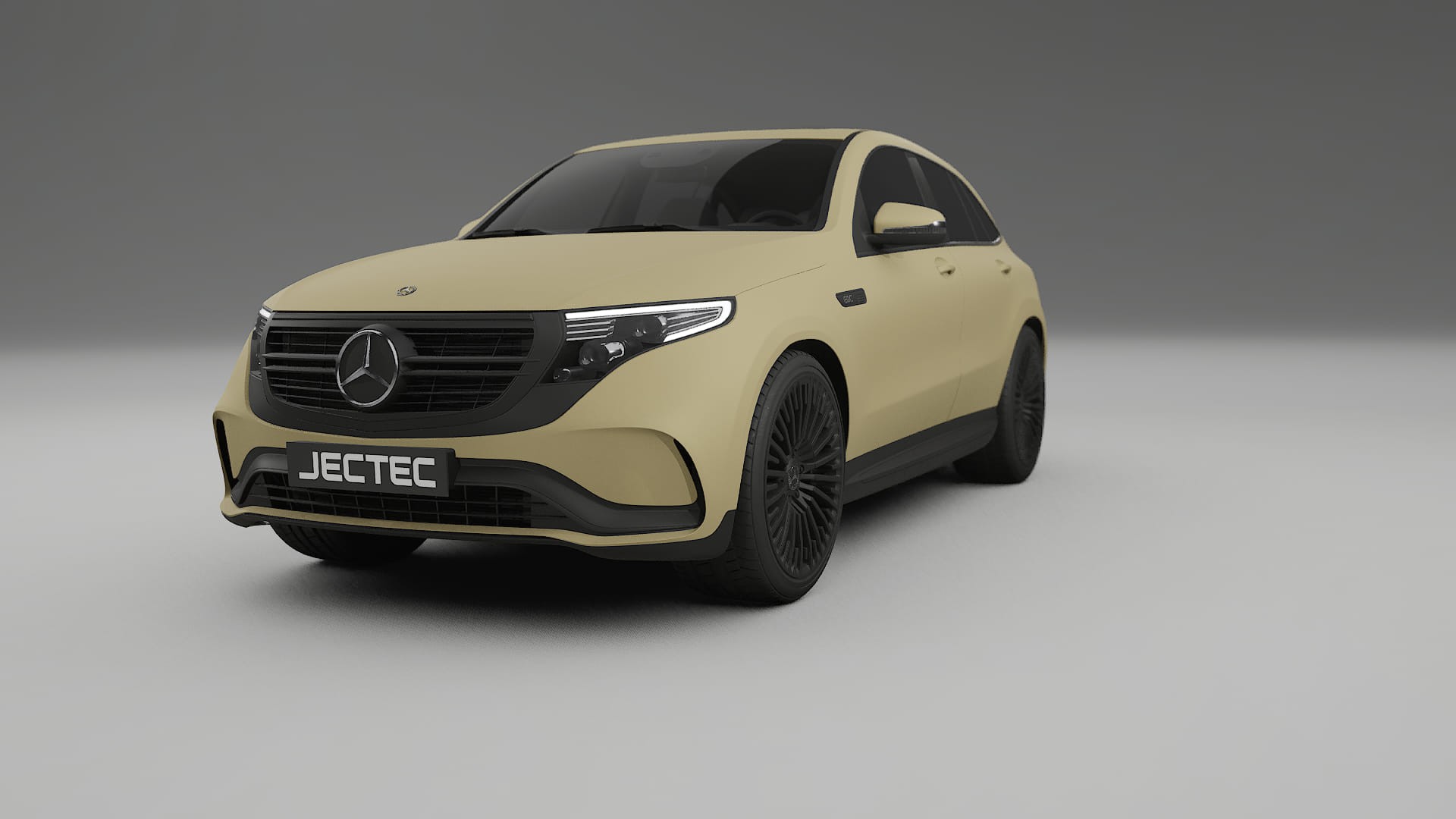 Mercedes EQC AMG Film de Protecție pentru Vopsea TPU | SAND PPF cu Schimbare de Culoare – Kit Complet Predecupat