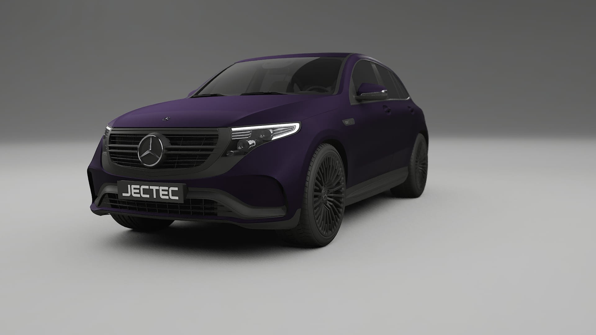 Mercedes EQC AMG Film de Protecție pentru Vopsea TPU | VIOLET PPF cu Schimbare de Culoare – Kit Complet Predecupat