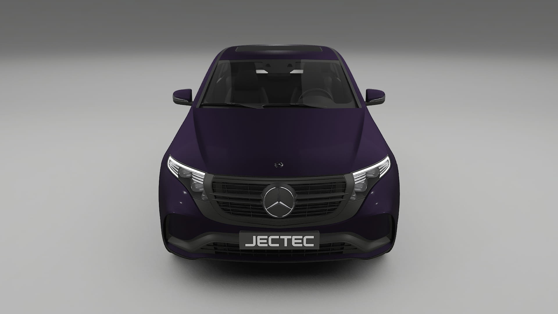 Mercedes EQC AMG Film de Protecție pentru Vopsea TPU | VIOLET PPF cu Schimbare de Culoare – Kit Complet Predecupat