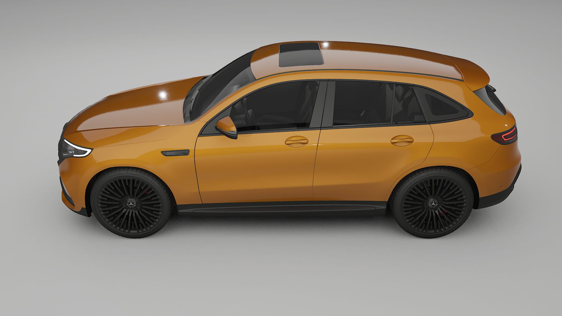 Mercedes EQC AMG Film de Protecție pentru Vopsea TPU | DAISY PPF cu Schimbare de Culoare – Kit Complet Predecupat