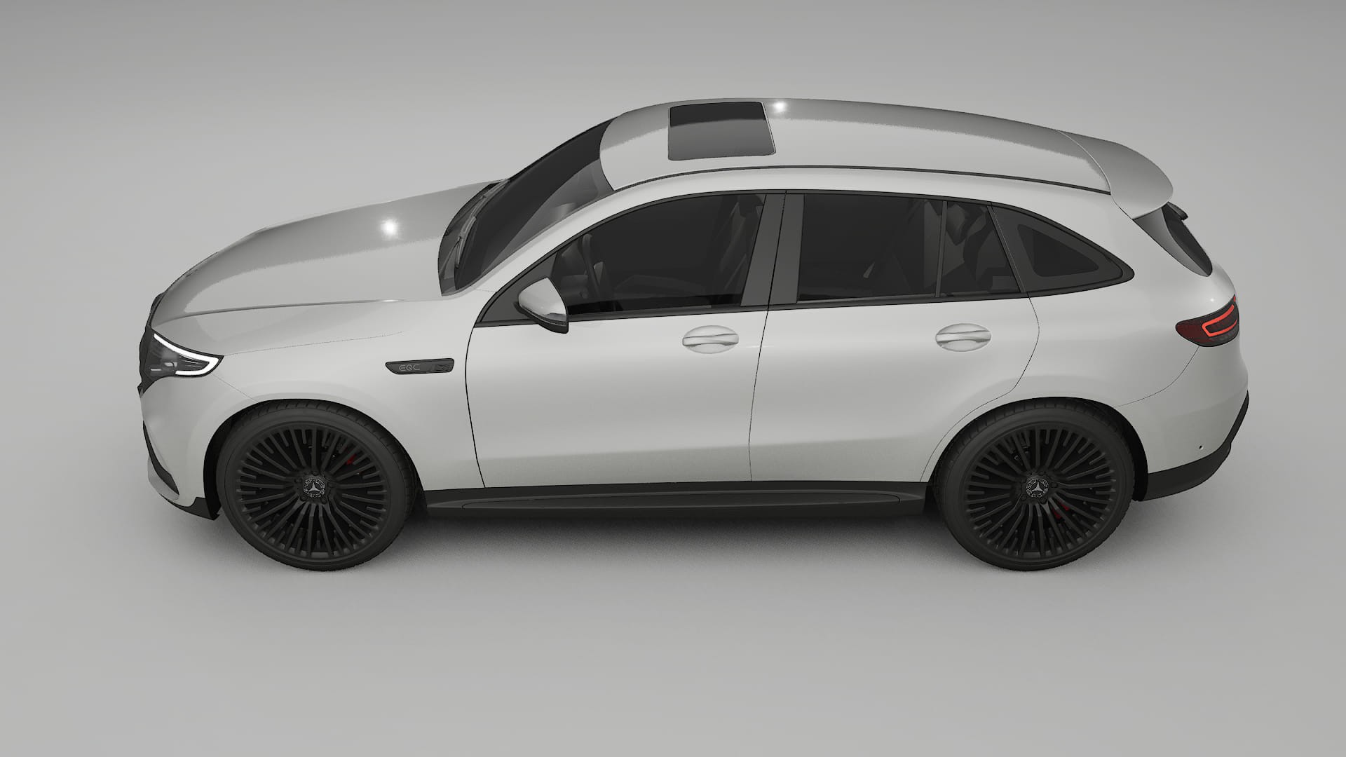 Mercedes EQC AMG Film de Protecție pentru Vopsea TPU | PEARL PPF cu Schimbare de Culoare – Kit Complet Predecupat