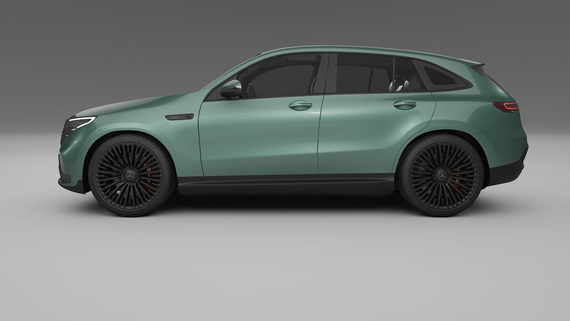 Mercedes EQC AMG Film de Protecție pentru Vopsea TPU | EVERGREEN PPF cu Schimbare de Culoare – Kit Complet Predecupat