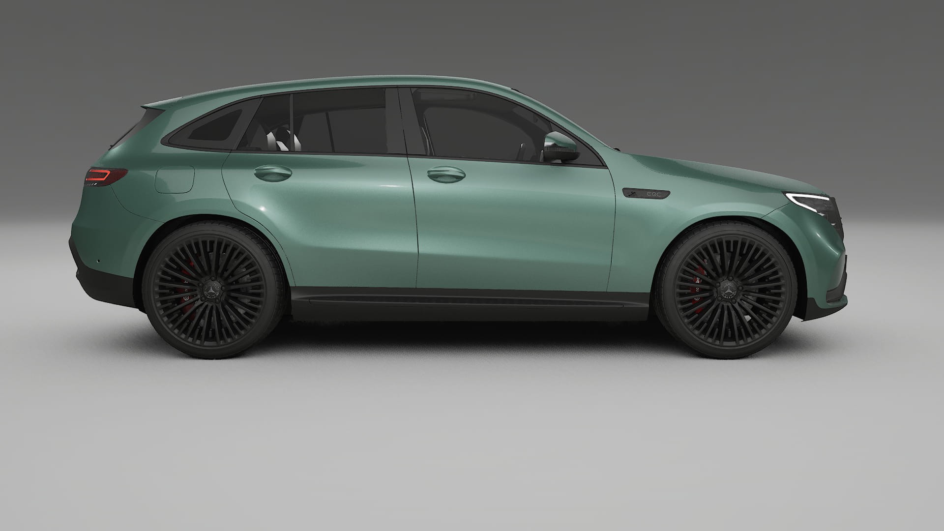 Mercedes EQC AMG Film de Protecție pentru Vopsea TPU | EVERGREEN PPF cu Schimbare de Culoare – Kit Complet Predecupat