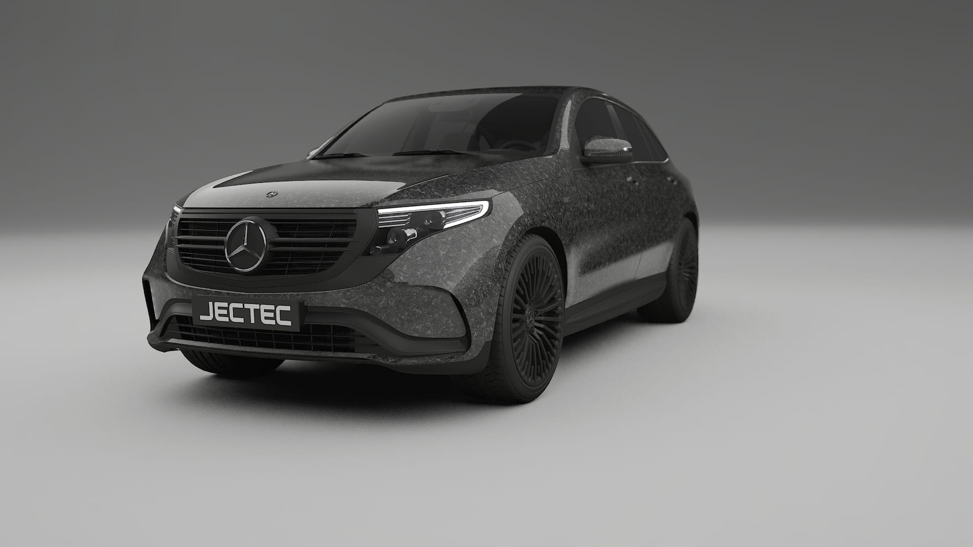 Mercedes EQC AMG Film de Protecție pentru Vopsea TPU | FORGED S PPF cu Schimbare de Culoare – Kit Complet Predecupat
