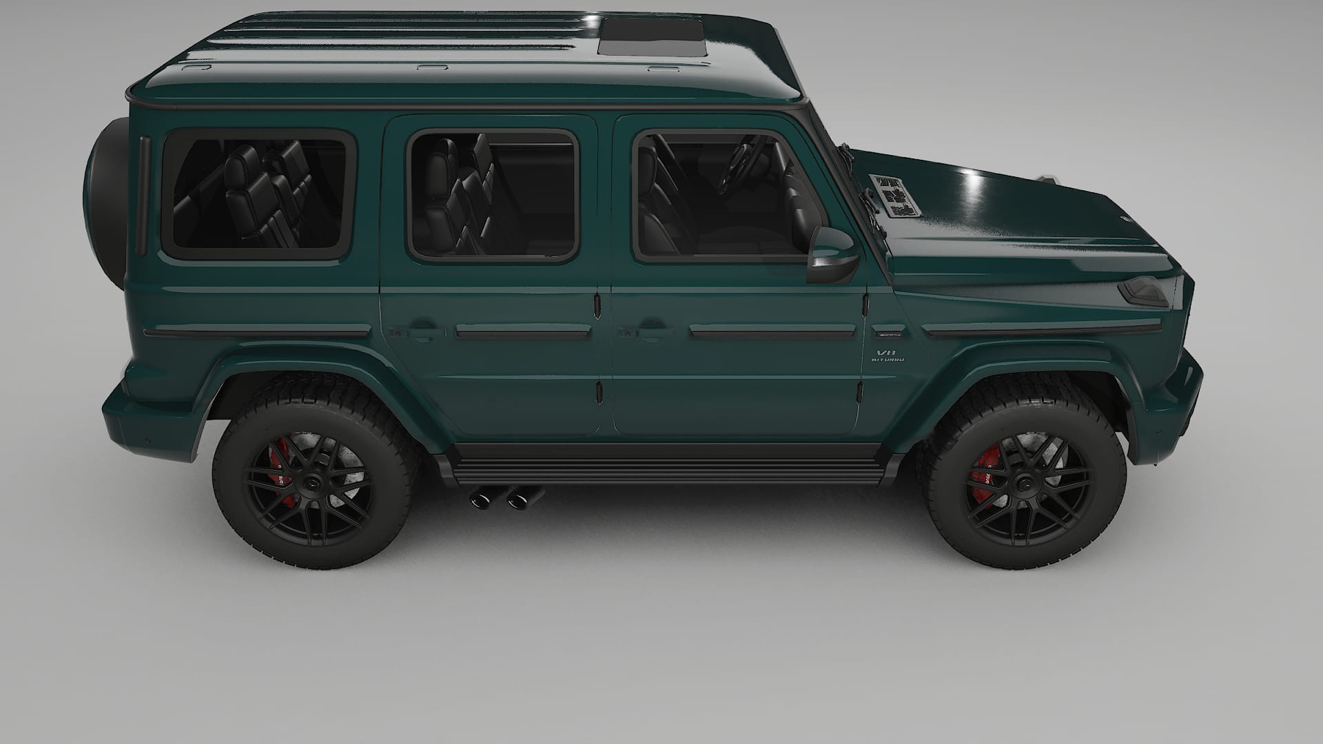 Mercedes G63 AMG W463A Film de Protecție pentru Vopsea TPU | INFERNO PPF cu Schimbare de Culoare – Kit Complet Predecupat