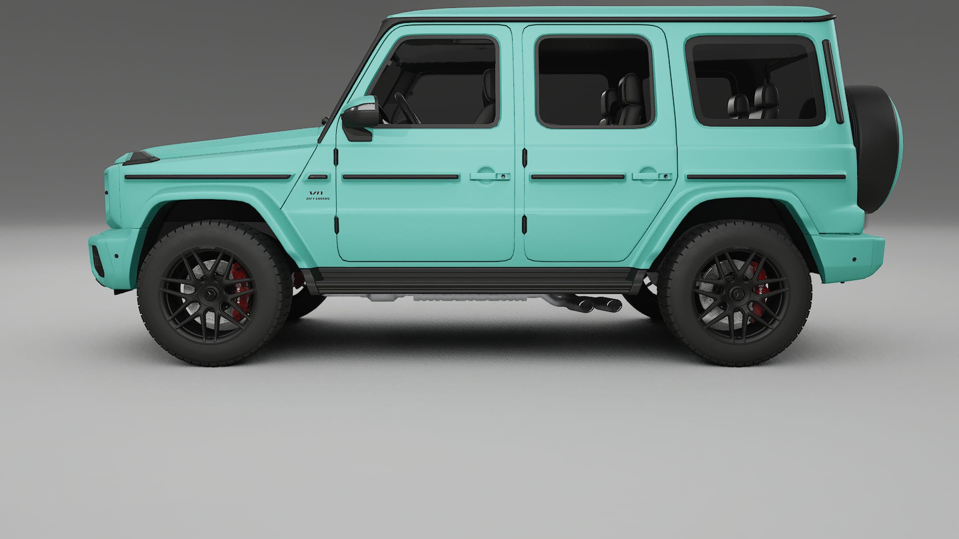 Mercedes G63 AMG W463A Film de Protecție pentru Vopsea TPU | FROST PPF cu Schimbare de Culoare – Kit Complet Predecupat