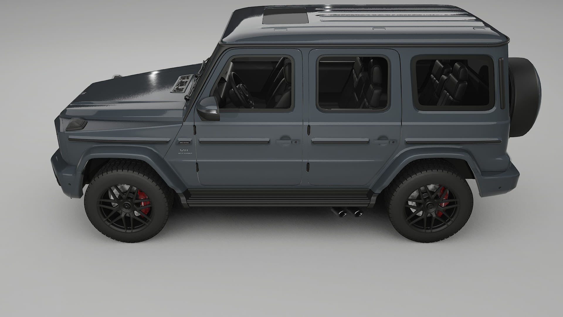 Mercedes G63 AMG W463A Film de Protecție pentru Vopsea TPU | GRANITE PPF cu Schimbare de Culoare – Kit Complet Predecupat