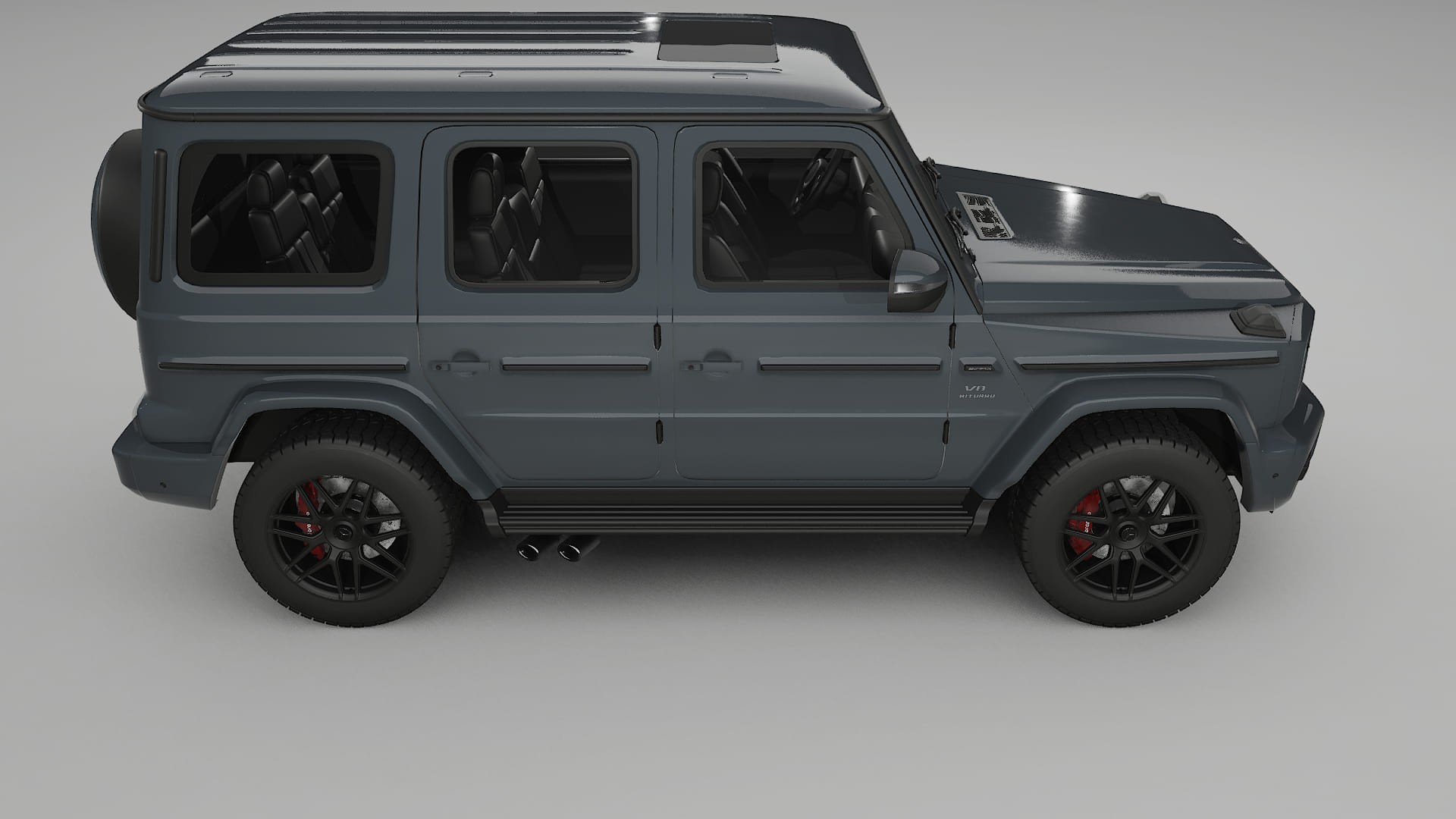 Mercedes G63 AMG W463A Film de Protecție pentru Vopsea TPU | GRANITE PPF cu Schimbare de Culoare – Kit Complet Predecupat