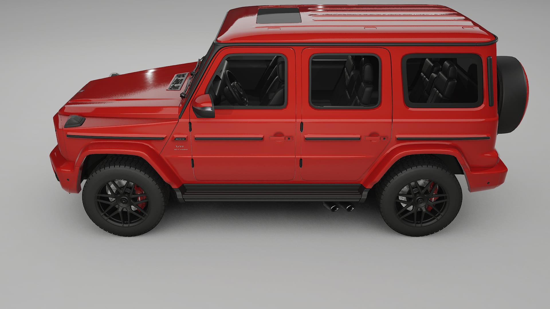 Mercedes G63 AMG W463A Film de Protecție pentru Vopsea TPU | BLAZE PPF cu Schimbare de Culoare – Kit Complet Predecupat