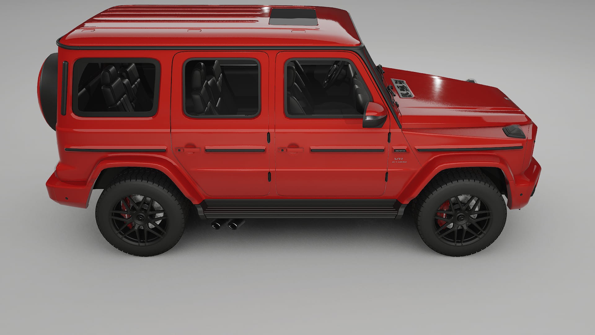 Mercedes G63 AMG W463A Film de Protecție pentru Vopsea TPU | BLAZE PPF cu Schimbare de Culoare – Kit Complet Predecupat