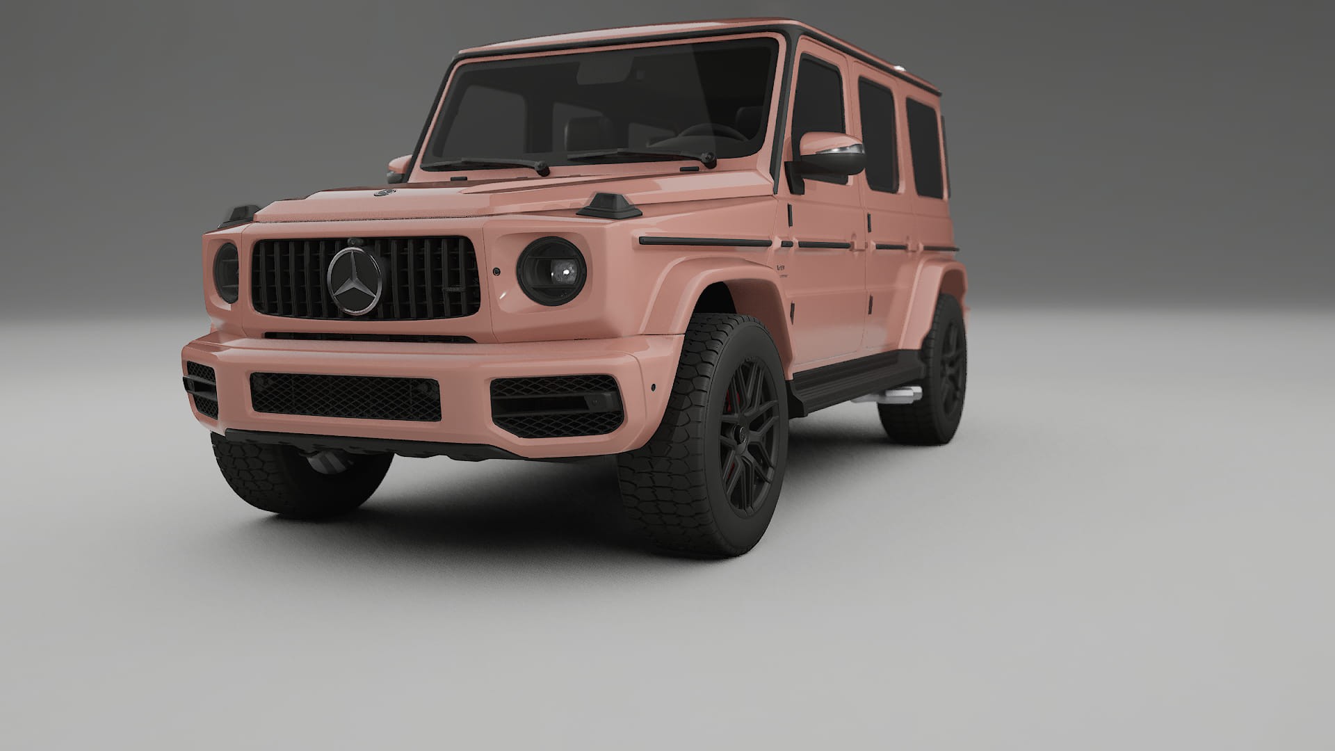 Mercedes G63 AMG W463A Film de Protecție pentru Vopsea TPU | BLUSH PPF cu Schimbare de Culoare – Kit Complet Predecupat
