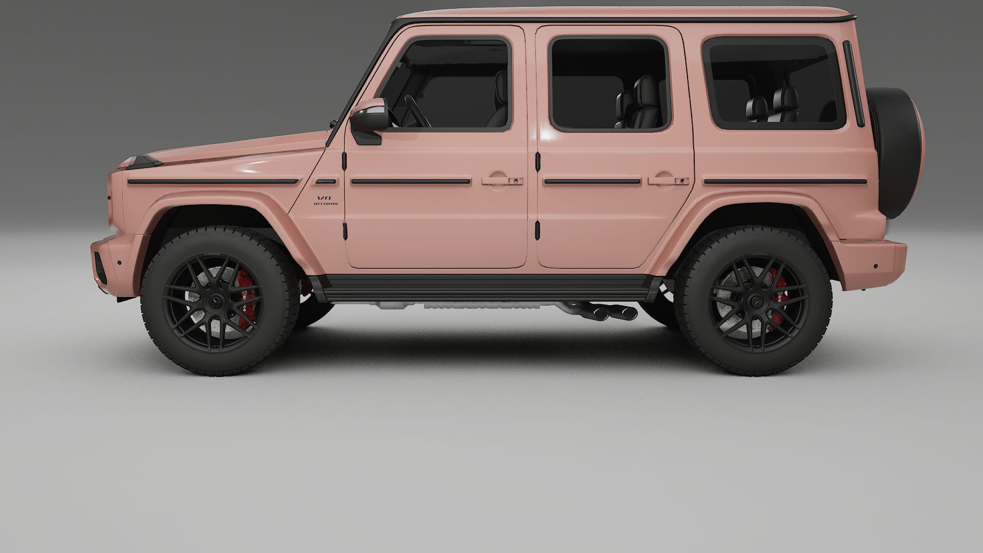 Mercedes G63 AMG W463A Film de Protecție pentru Vopsea TPU | BLUSH PPF cu Schimbare de Culoare – Kit Complet Predecupat