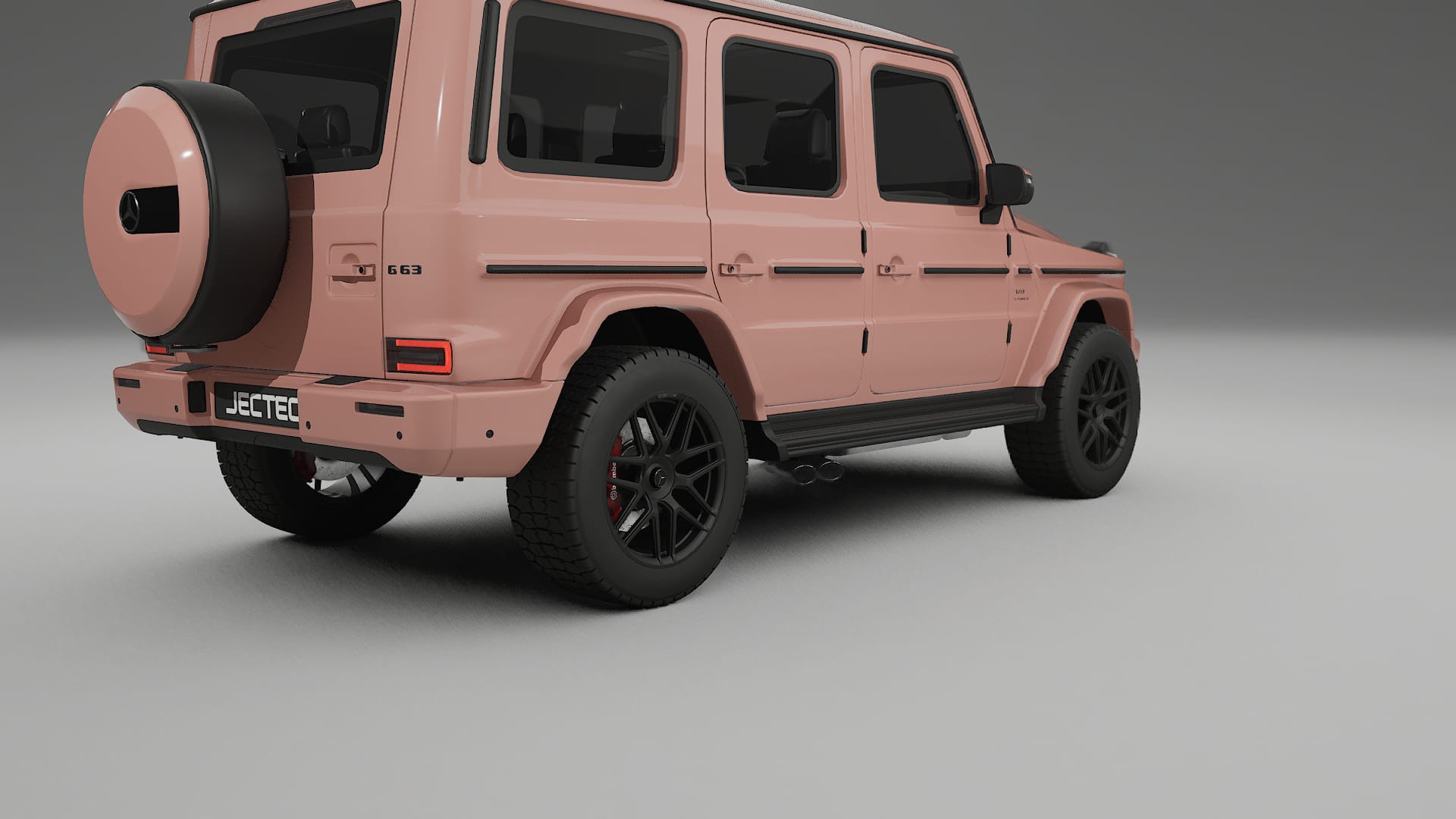 Mercedes G63 AMG W463A Film de Protecție pentru Vopsea TPU | BLUSH PPF cu Schimbare de Culoare – Kit Complet Predecupat