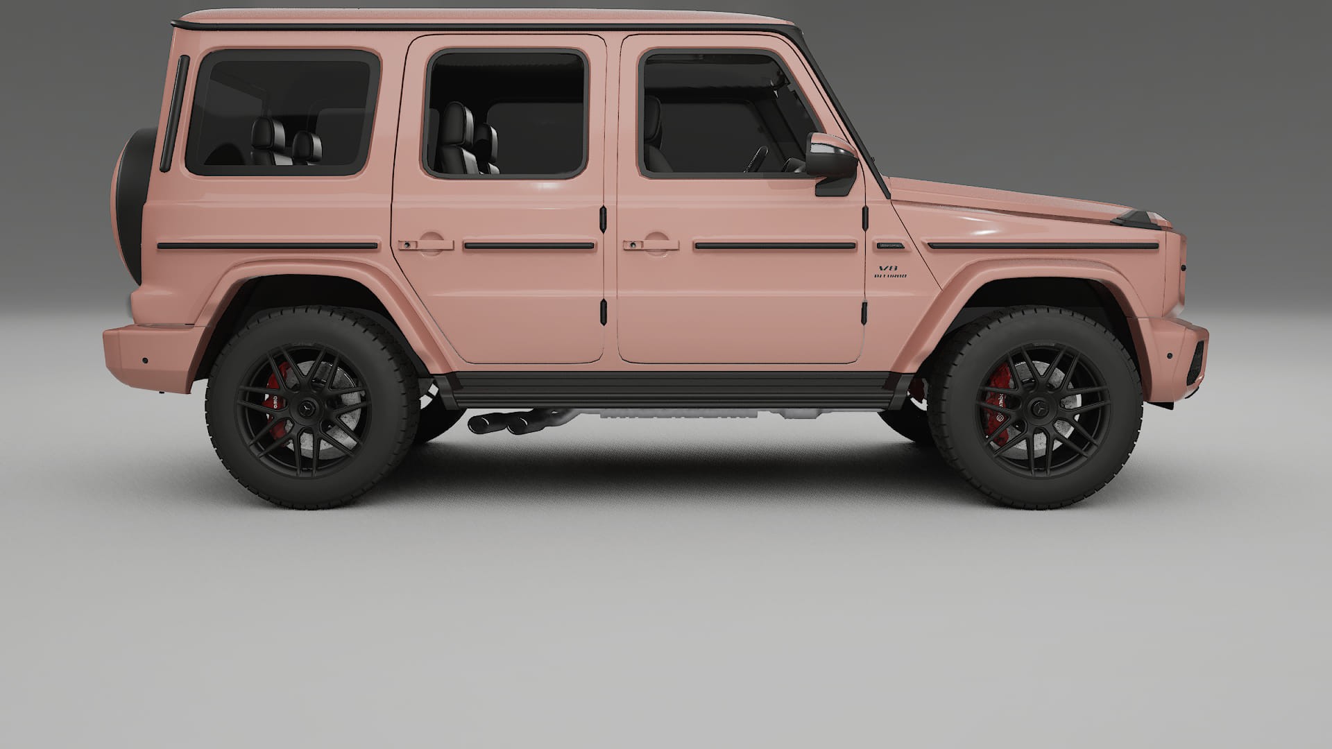 Mercedes G63 AMG W463A Film de Protecție pentru Vopsea TPU | BLUSH PPF cu Schimbare de Culoare – Kit Complet Predecupat