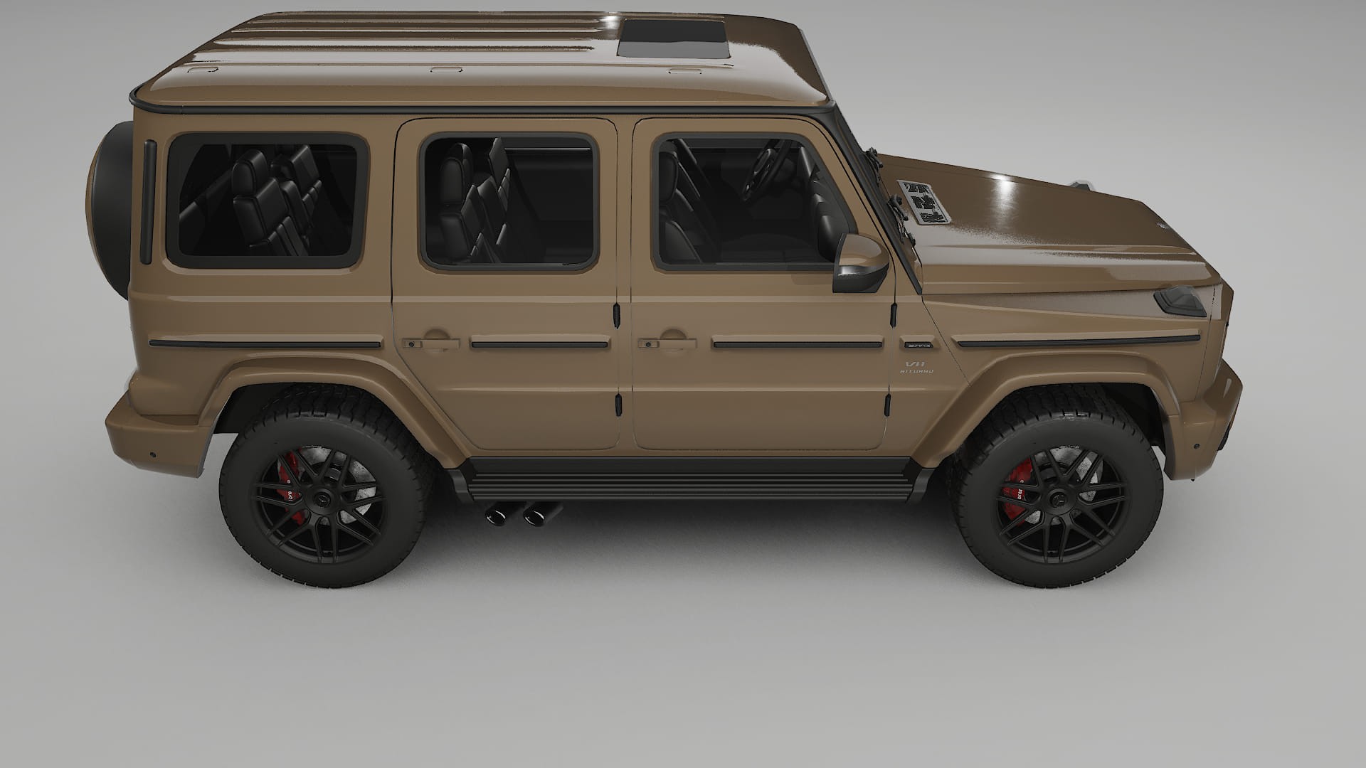 Mercedes G63 AMG W463A Film de Protecție pentru Vopsea TPU | SAHARA PPF cu Schimbare de Culoare – Kit Complet Predecupat
