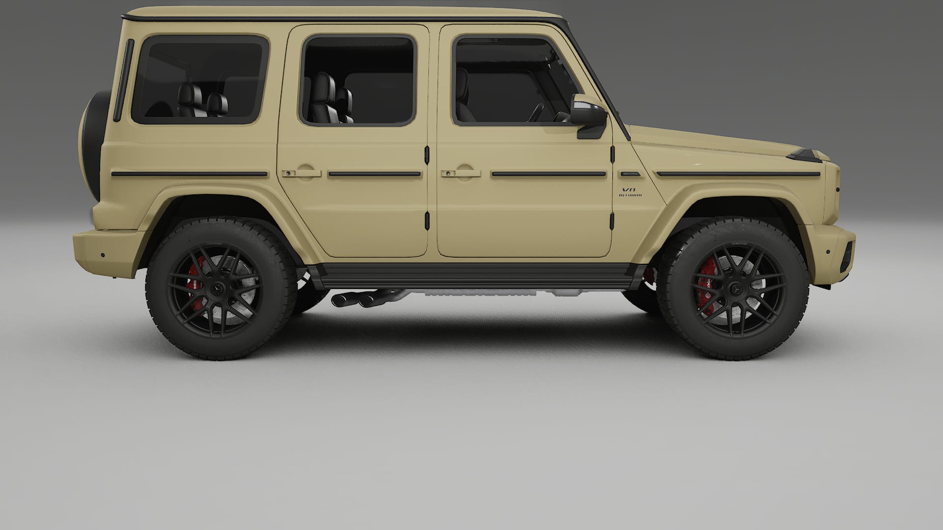 Mercedes G63 AMG W463A Film de Protecție pentru Vopsea TPU | SAND PPF cu Schimbare de Culoare – Kit Complet Predecupat