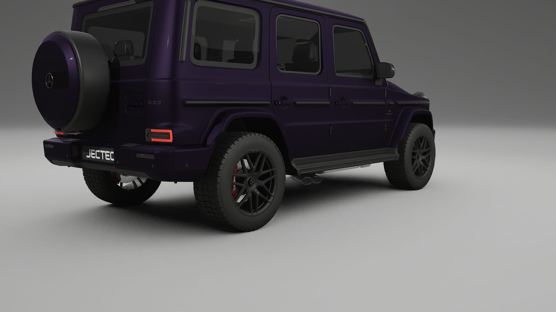 Mercedes G63 AMG W463A Film de Protecție pentru Vopsea TPU | VIOLET PPF cu Schimbare de Culoare – Kit Complet Predecupat