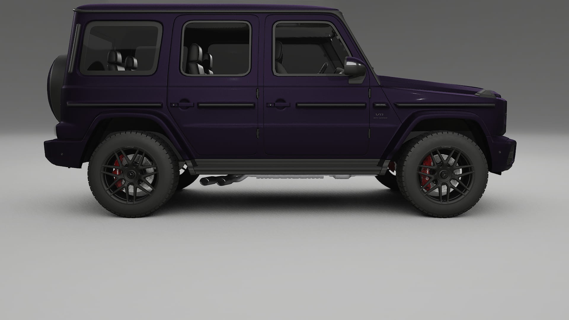Mercedes G63 AMG W463A Film de Protecție pentru Vopsea TPU | VIOLET PPF cu Schimbare de Culoare – Kit Complet Predecupat