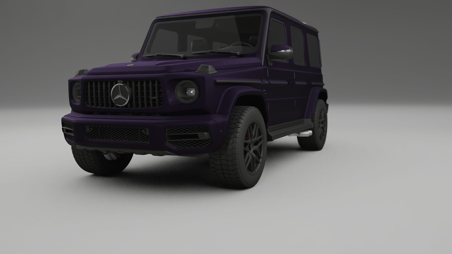 Mercedes G63 AMG W463A Film de Protecție pentru Vopsea TPU | VIOLET PPF cu Schimbare de Culoare – Kit Complet Predecupat 2