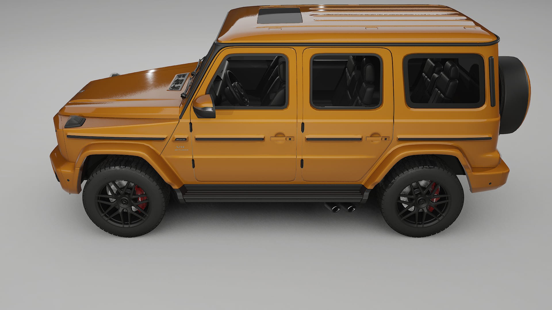 Mercedes G63 AMG W463A Film de Protecție pentru Vopsea TPU | DAISY PPF cu Schimbare de Culoare – Kit Complet Predecupat