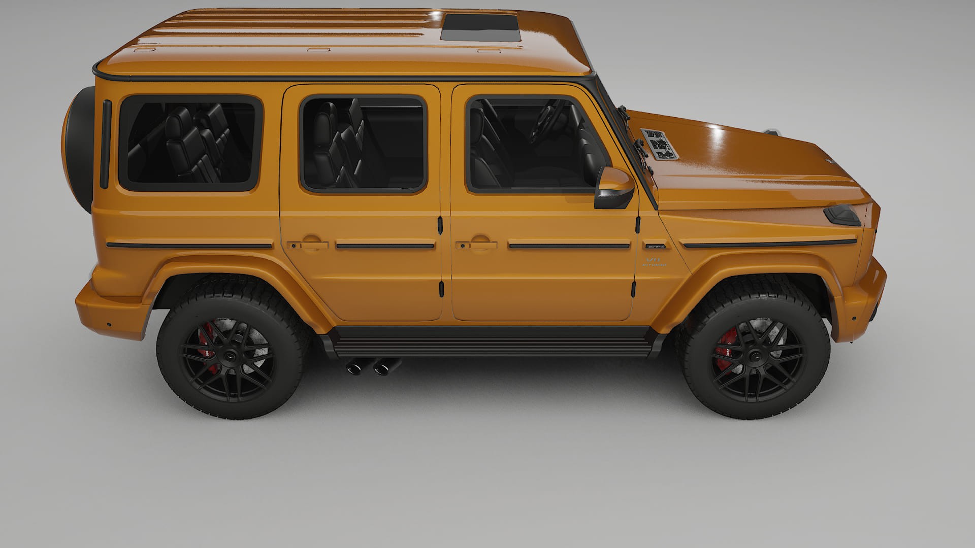 Mercedes G63 AMG W463A Film de Protecție pentru Vopsea TPU | DAISY PPF cu Schimbare de Culoare – Kit Complet Predecupat