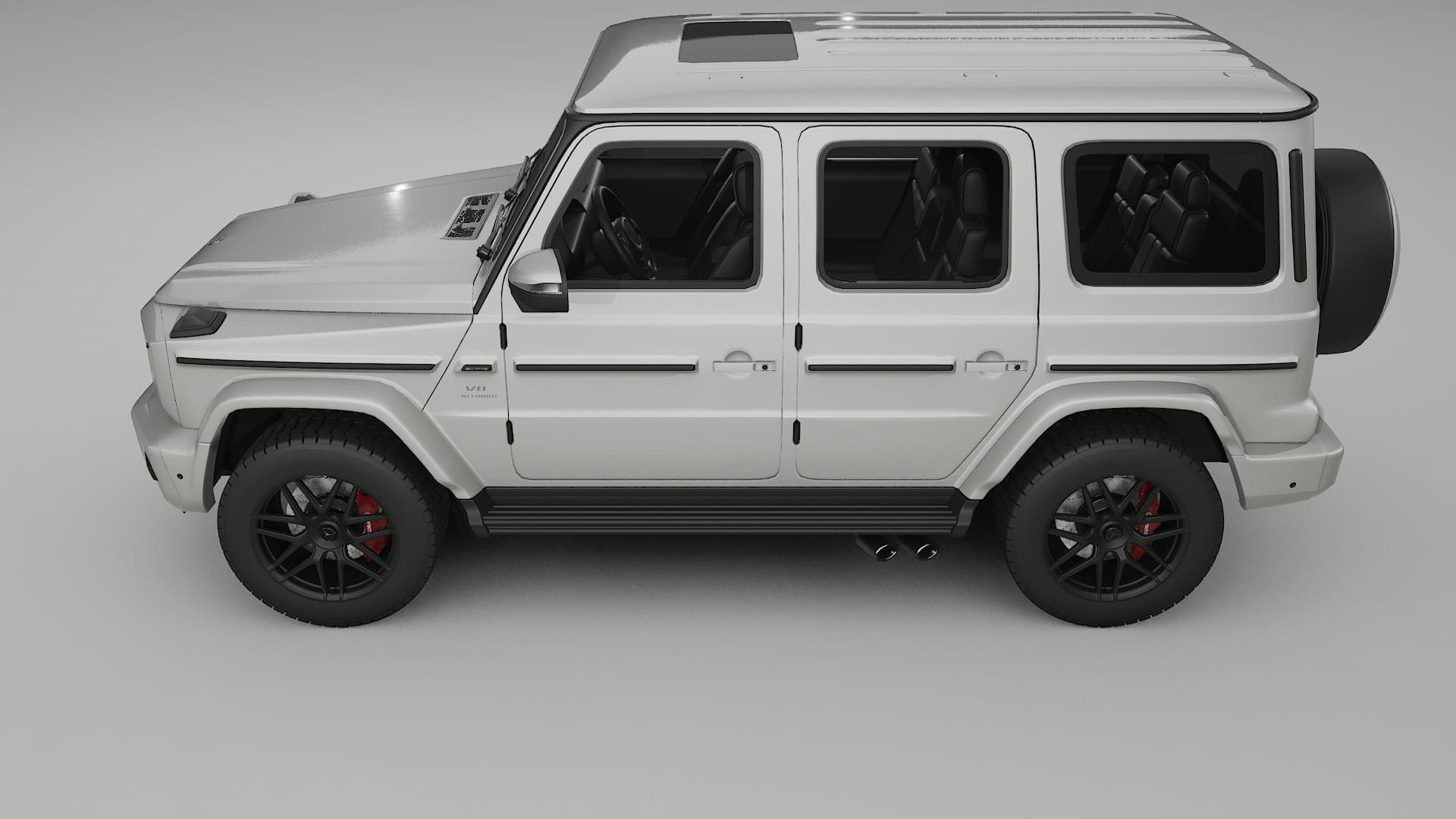 Mercedes G63 AMG W463A Film de Protecție pentru Vopsea TPU | PEARL PPF cu Schimbare de Culoare – Kit Complet Predecupat
