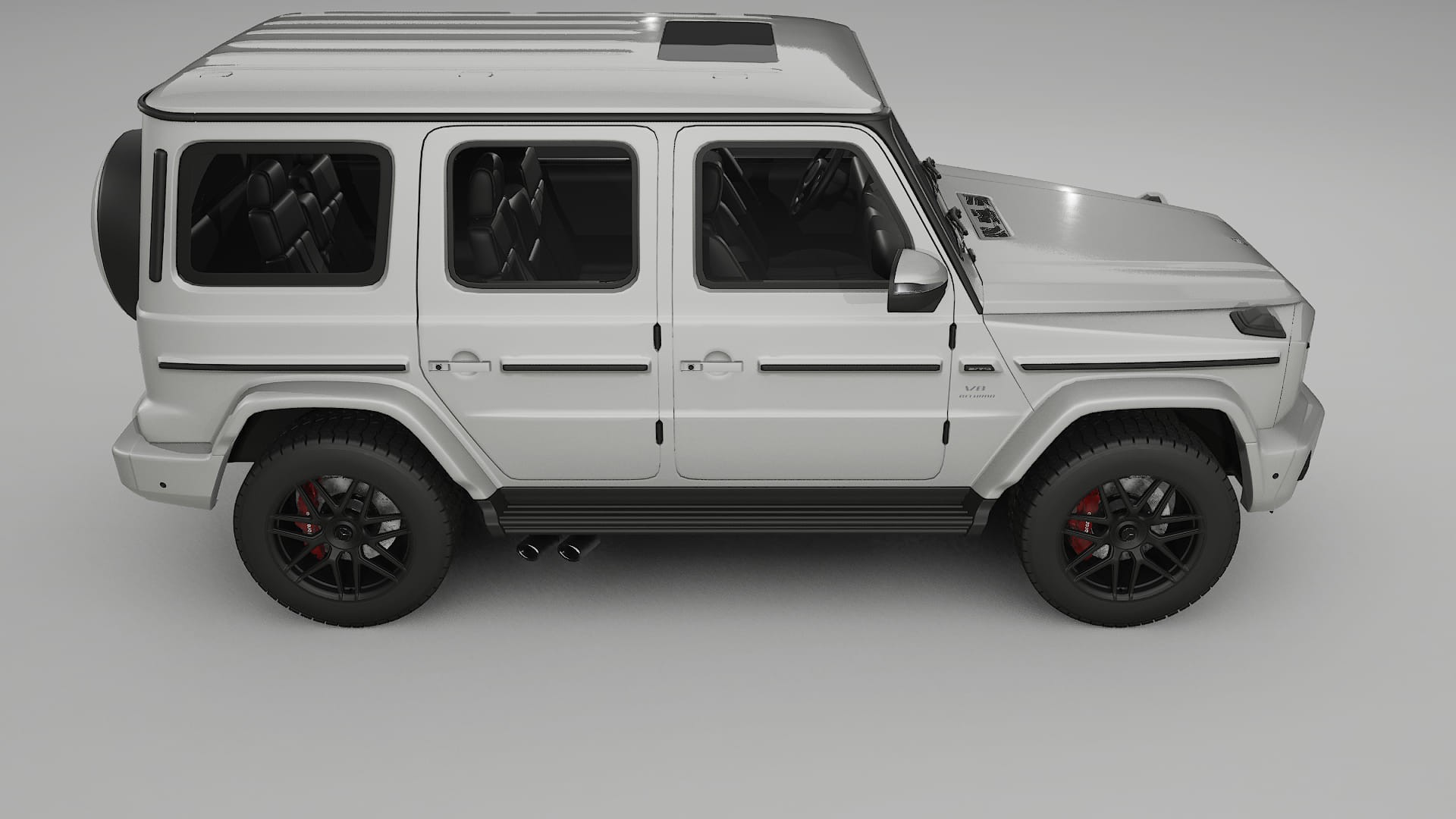 Mercedes G63 AMG W463A Film de Protecție pentru Vopsea TPU | PEARL PPF cu Schimbare de Culoare – Kit Complet Predecupat