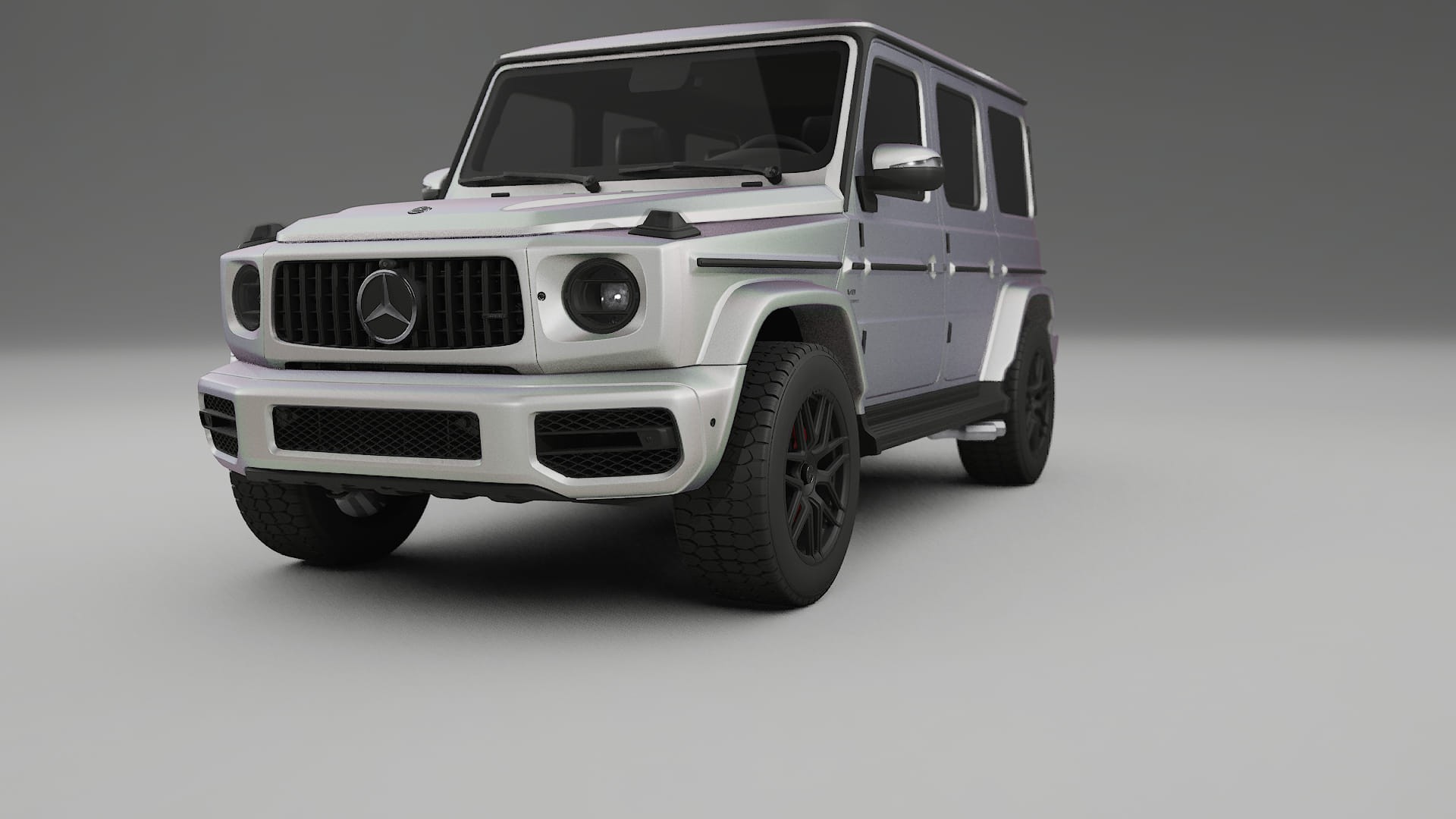 Mercedes G63 AMG W463A Film de Protecție pentru Vopsea TPU | NEBULA PPF cu Schimbare de Culoare – Kit Complet Predecupat