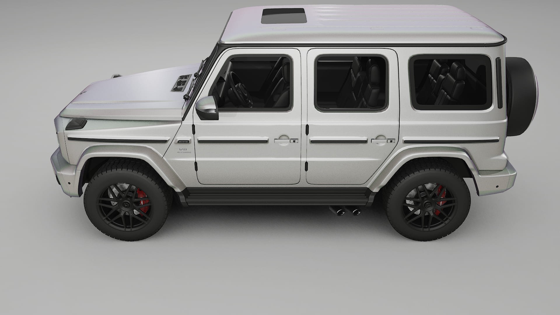 Mercedes G63 AMG W463A Film de Protecție pentru Vopsea TPU | NEBULA PPF cu Schimbare de Culoare – Kit Complet Predecupat