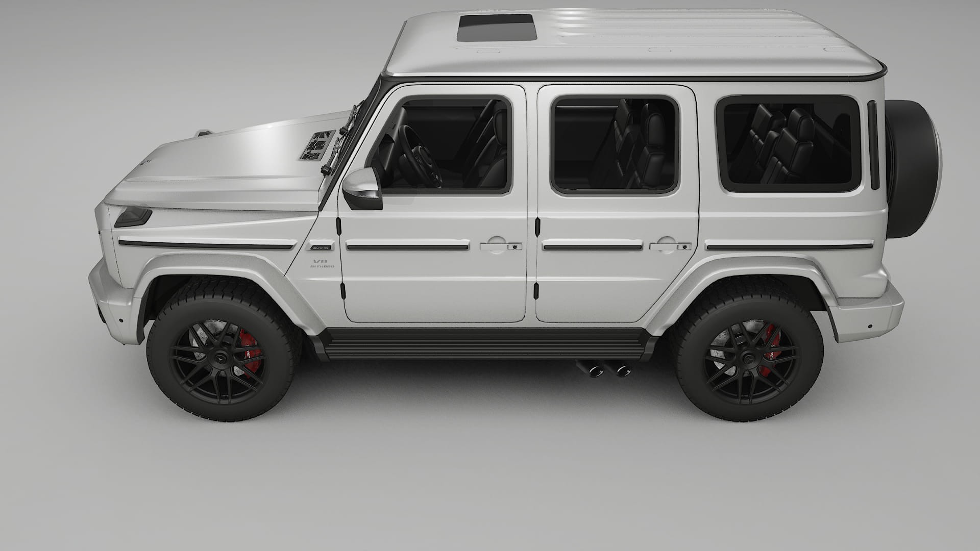 Mercedes G63 AMG W463A Film de Protecție pentru Vopsea TPU | OPAL PPF cu Schimbare de Culoare – Kit Complet Predecupat