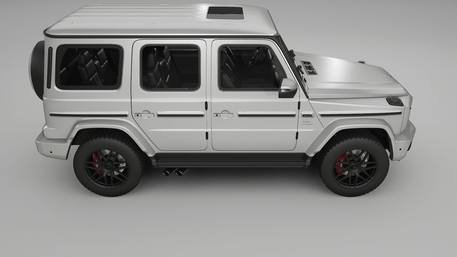 Mercedes G63 AMG W463A Film de Protecție pentru Vopsea TPU | OPAL PPF cu Schimbare de Culoare – Kit Complet Predecupat